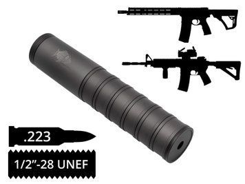 Глушник розбірний AFTactical S44 .223 (5.56 мм) 1/2x28 UNEF AR15