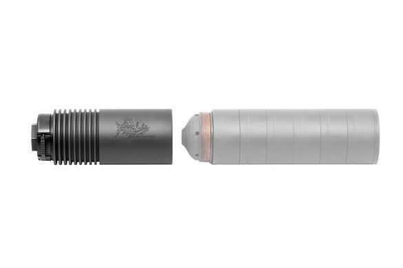 Задня частина AFTactical BS44-SLA-FH з швидкоз&rsquo;ємом SLA та полум&rsquo;ягасником, .223 (5.56мм), 14x1 Lh, CZ 805 BREN A2