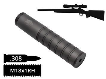 Розбірний саундмодератор AFTactical S44 калібр .308 різьба M18х1RH