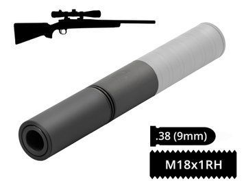 Інтегрована задня частина AFTactical L100 для глушників S44/S441 серії, .38 (9мм), 18x1 Rh