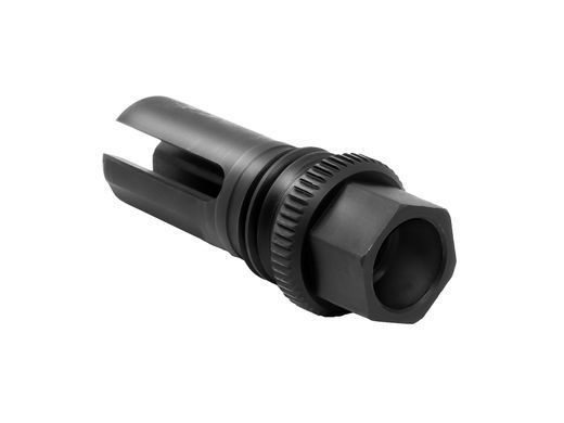 2в1 full-auto пбс+пламегас S.L.A. Military L FH быстросъем, Черный, .223 (5.56мм), 15x1RH, Heckler & Koch HK416 (MR223)