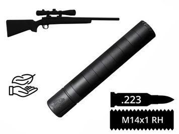 Глушник розбірний AFTactical S39 калібр .223 різьа 14x1RH
