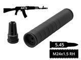 Газоразгруженный пбс 2в1 с пламегасителем AFTactical S44GF30 5.45 мм 24х1.5 Rh на АК74