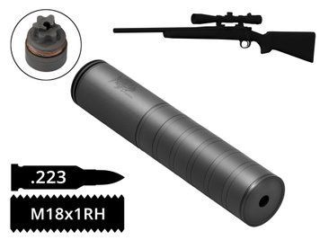 Глушник розбірний AFTactical S441 .223 (5.56мм) M18x1RH
