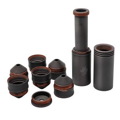 Глушитель интегрированный AFTactical S44L калибр 6.5 Creedmoor резьба 14х1 RH