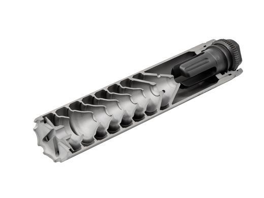 2в1 full-auto пбс+пламегас S.L.A. Military M FH швидкозʼєм, Чорний, .223 (5.56мм), 14x1 Lh, CZ BREN 2