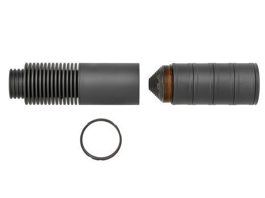 Глушник AFTactical S441N60 4 сепаратора .38 (9мм) 1/2x28 UNEF AKDAS SA-9HP