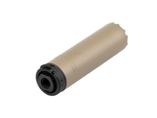 2в1 full-auto пбс+пламегас S.L.A. Military S FH швидкозʼєм, Койот, .223 (5.56мм), 14x1 Lh, CZ 805 BREN A2