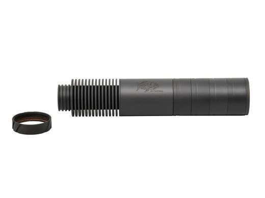 AFTactical S441-NF60 2в1 пбс+пламегас с радиатором 4 сепаратора .38 (9мм) 1/2x28 AKDAS SA-9HP
