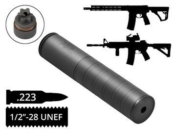 Глушник розбірний AFTactical S441 .223 (5.56 мм) 1/2x28 UNEF AR15